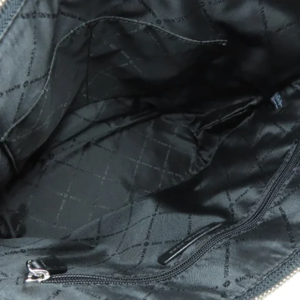 Michael Kors Pre-owned Canvas shoulder-bags Black Dames