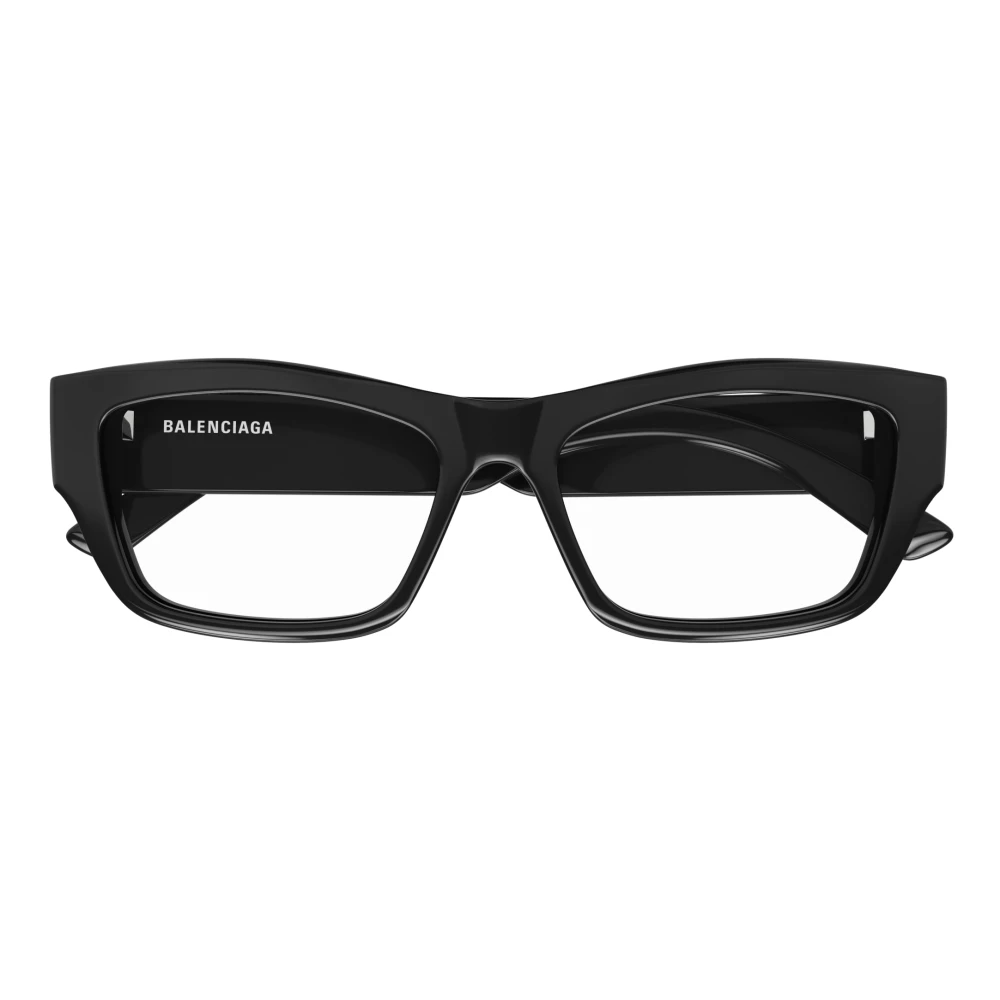Balenciaga Stijlvolle Bril in Zwart Black Heren