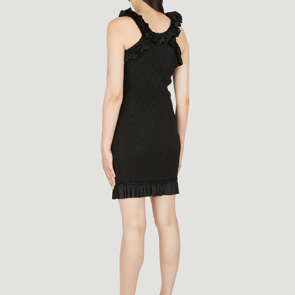 alexander wang Ruffle Trim Jurk Black Dames