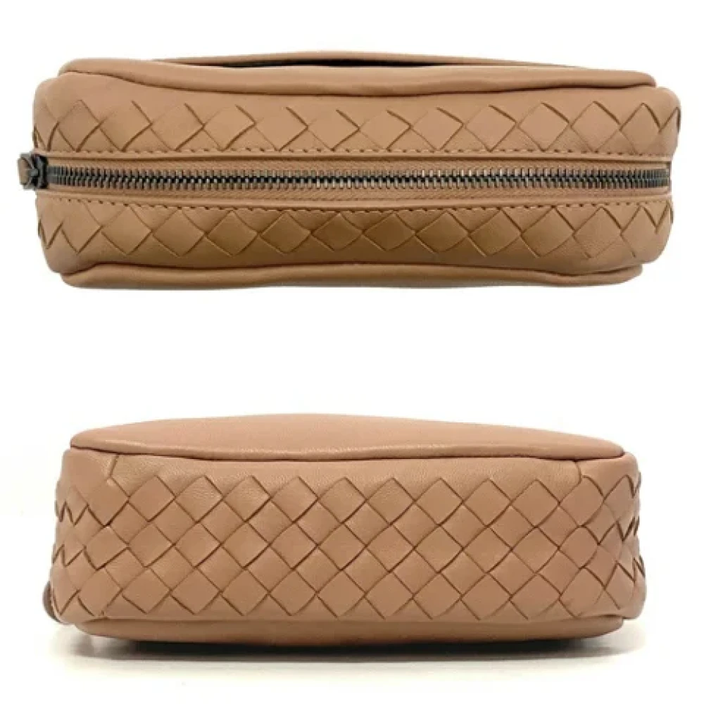 Bottega Veneta Vintage Pre-owned Leather clutches Pink Unisex