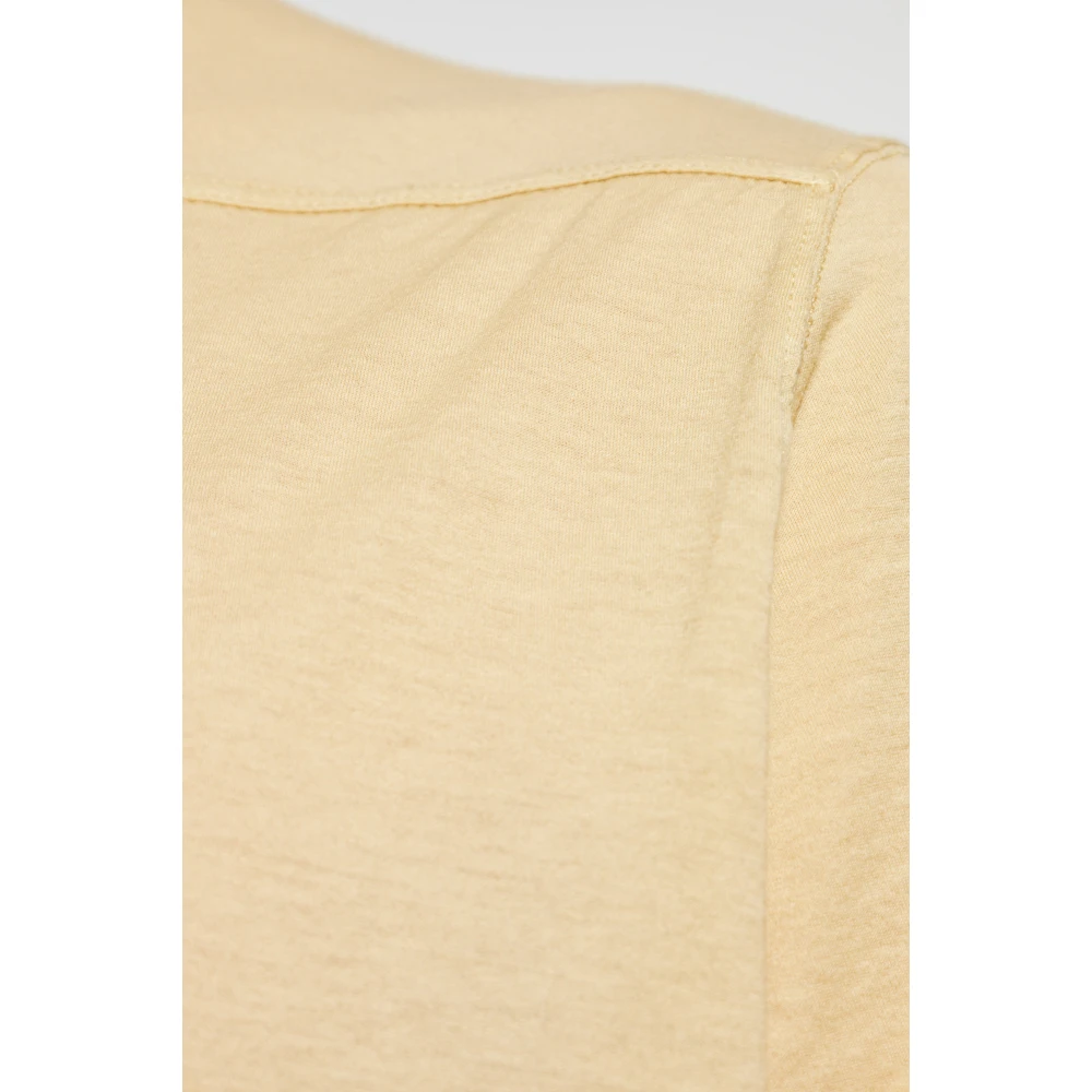 Rick Owens Katoenen T-shirt Beige Heren