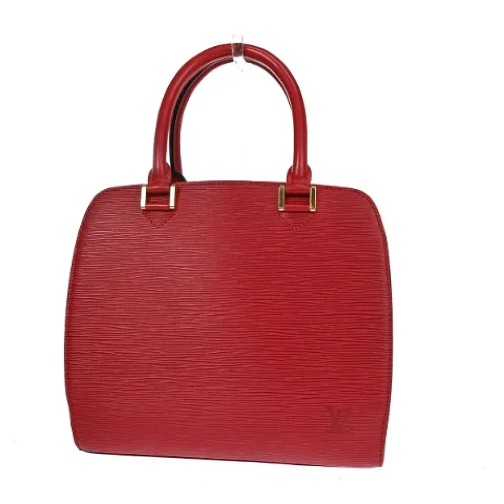 Pre-owned Red Metal Louis Vuitton Pont Neuf