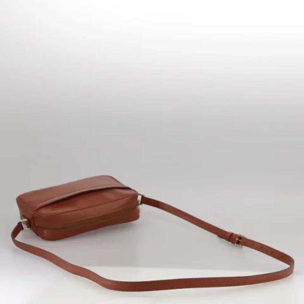Louis Vuitton Vintage Pre-owned Leather shoulder-bags Brown Dames