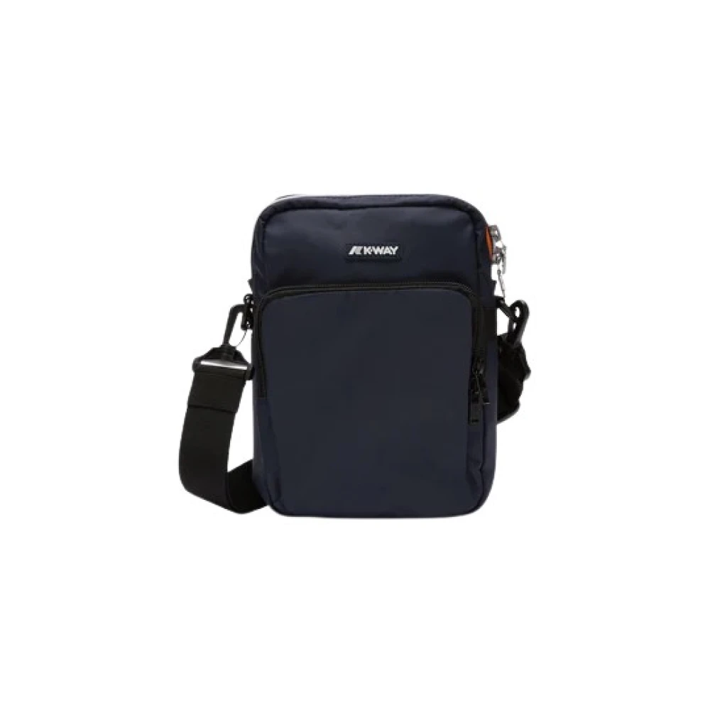 Borsa K-Way Erloy Tracolla Donna Blu Unica - Immagine 6
