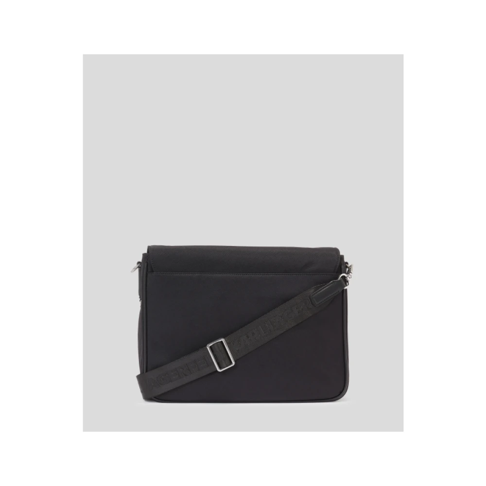 Karl Lagerfeld Zwart TAS RUE St-Guillaume Black Heren