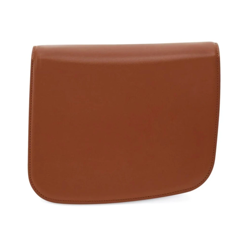 Salvatore Ferragamo Bruine Fiamma M handtas Brown Dames