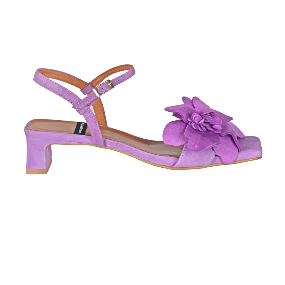 シューズ・サンダルその他 ANGEL ALARCON Women Sandals 25080 016JCLEAR SKI Blue Leather sandals Angel Alarcon Blue size 36 EU in Leather