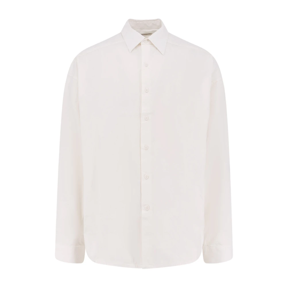 Entire Studios Hombre Blanco Camisas, Talla: M