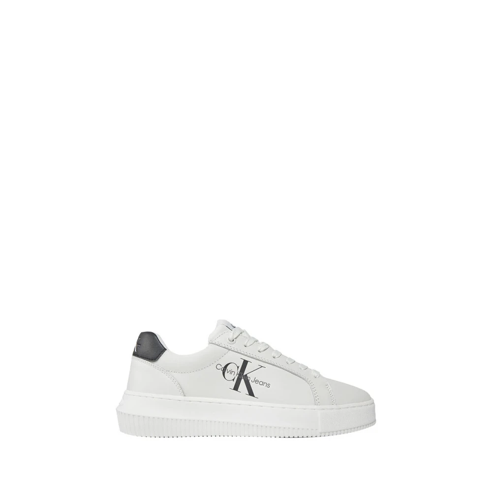 Calvin Klein White Trainers Donna Fusion - Female - Sneakers - 7 Uk - Shoes