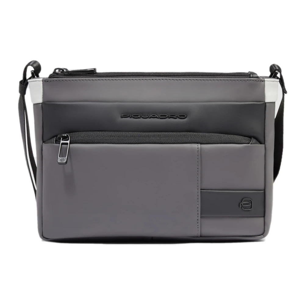 Piquadro Homme Gris - Bags > Messenger Bags