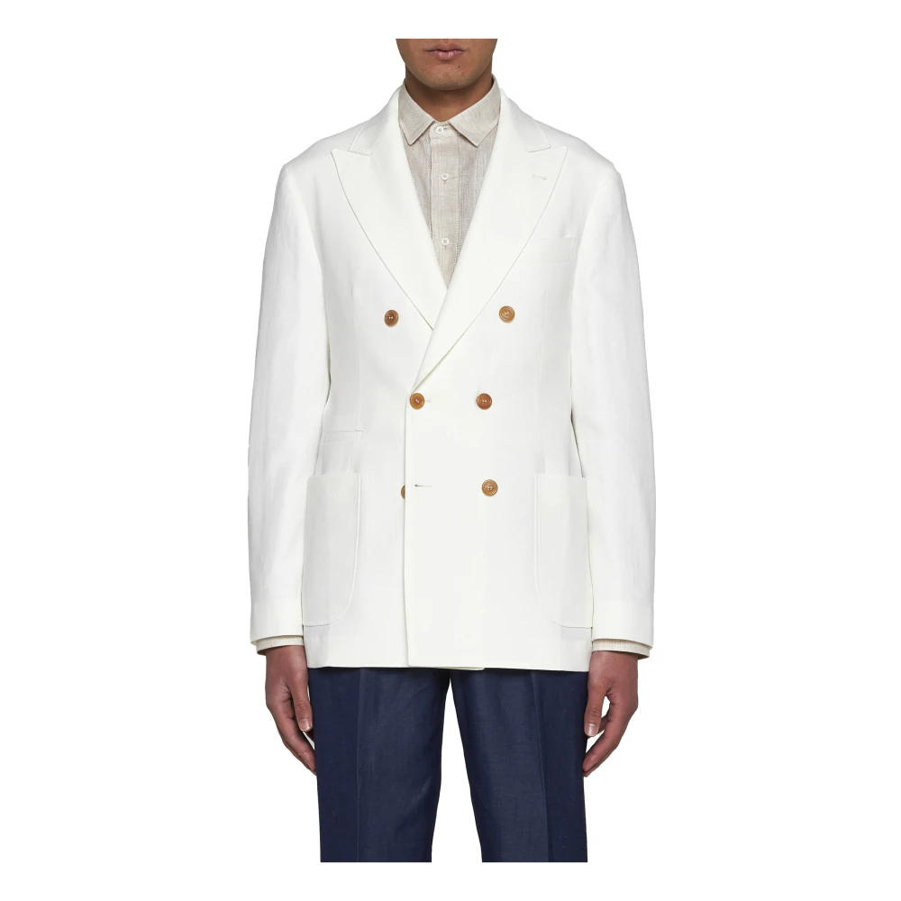 BRUNELLO CUCINELLI Stijlvolle Jassen Beige Heren