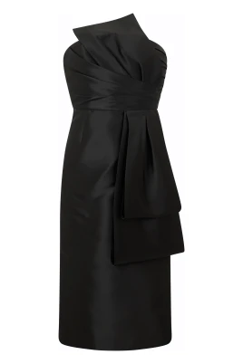 Knälång Elegant Klänning