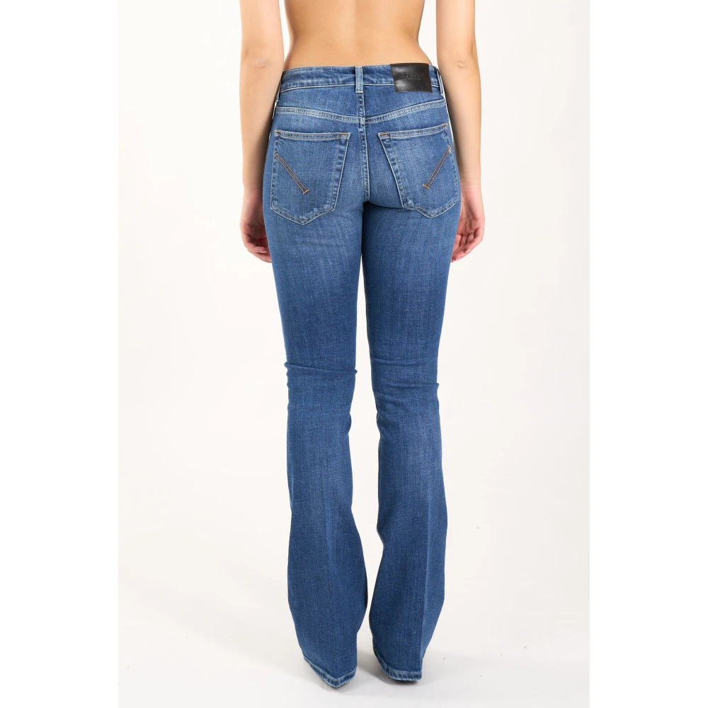 Dondup Wide Leg Jeans New Lola Style Blue Dames