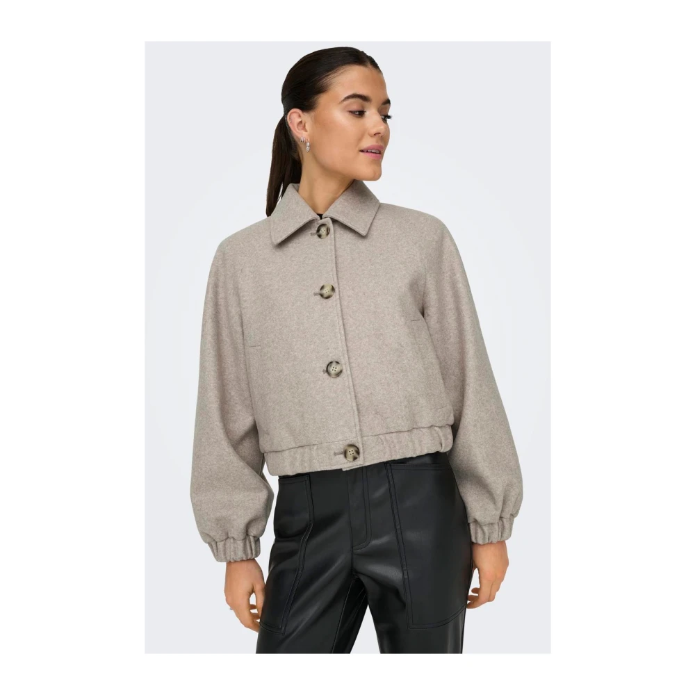 Only Nancy Jack in Taupe voor Dames Beige Dames