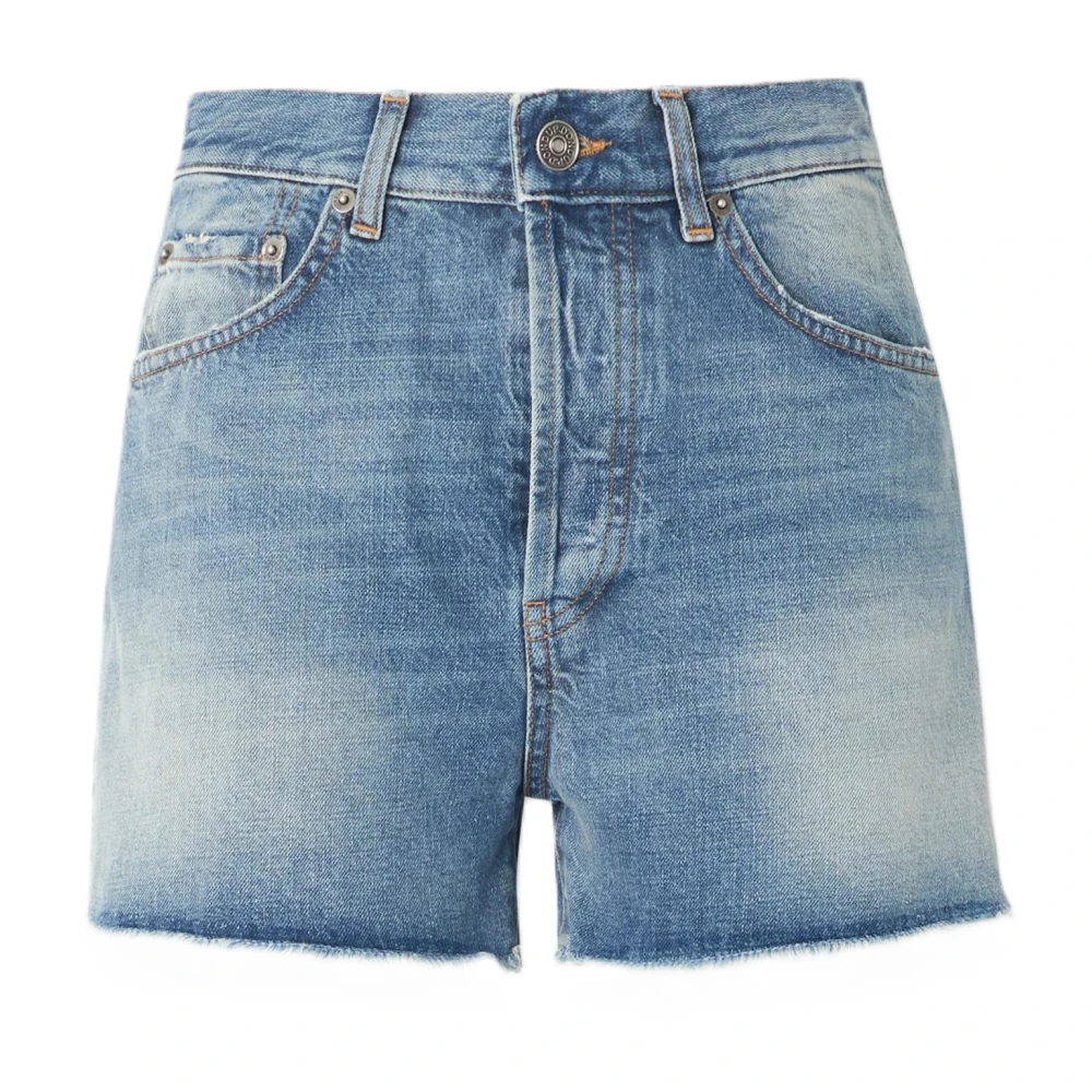 Dondup Women's Blue Denim Shorts, W25, Denim Shorts
