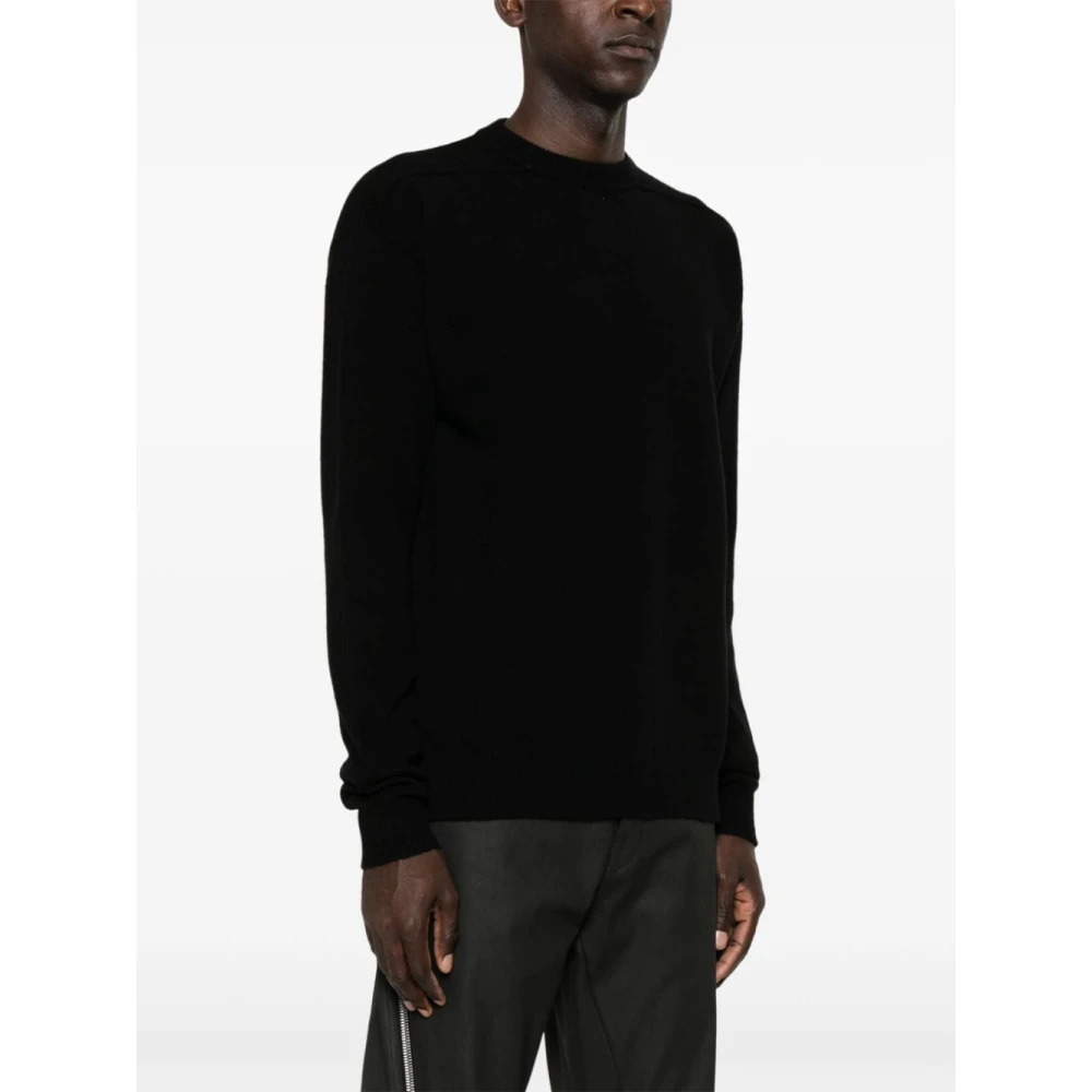Rick Owens Zwarte Sweater Collectie Black Heren