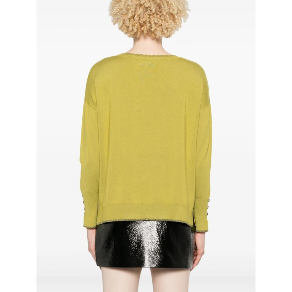 Liu Jo Stijlvolle Sweaters Collectie Green Dames