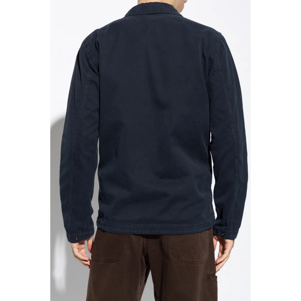 Stone Island Denim jas Blue Heren