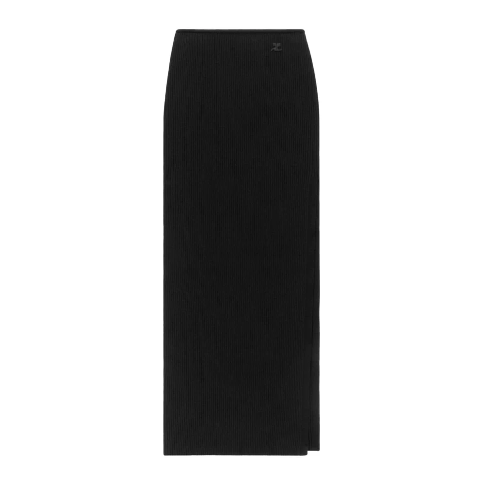 Courrèges Maxi Skirts Black Dames