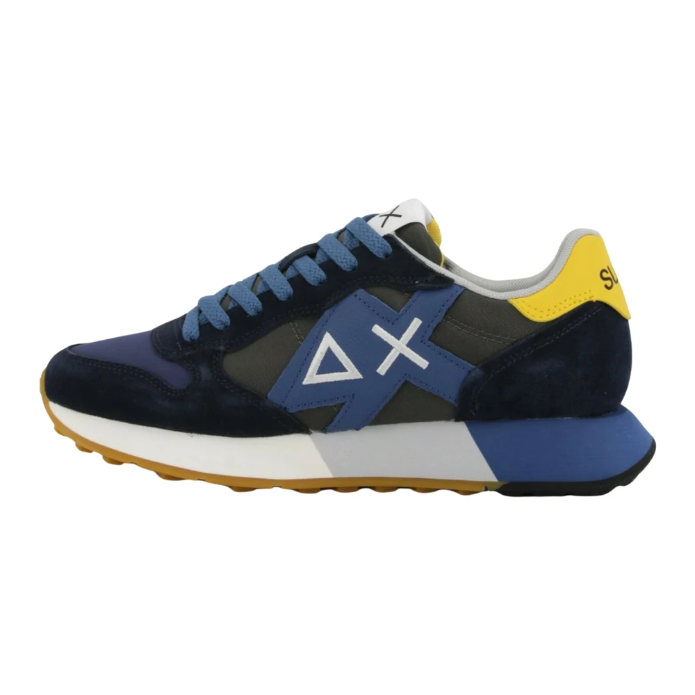 Sun68 Blue Low Top Trainers - Male - Sneakers - 9 Uk - Shoes