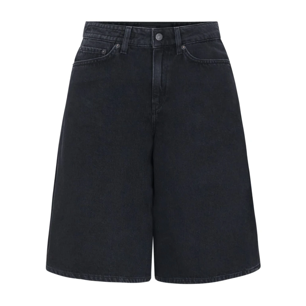 Drykorn Women's Black Shorts - Denim Shorts - W26 - Shorts