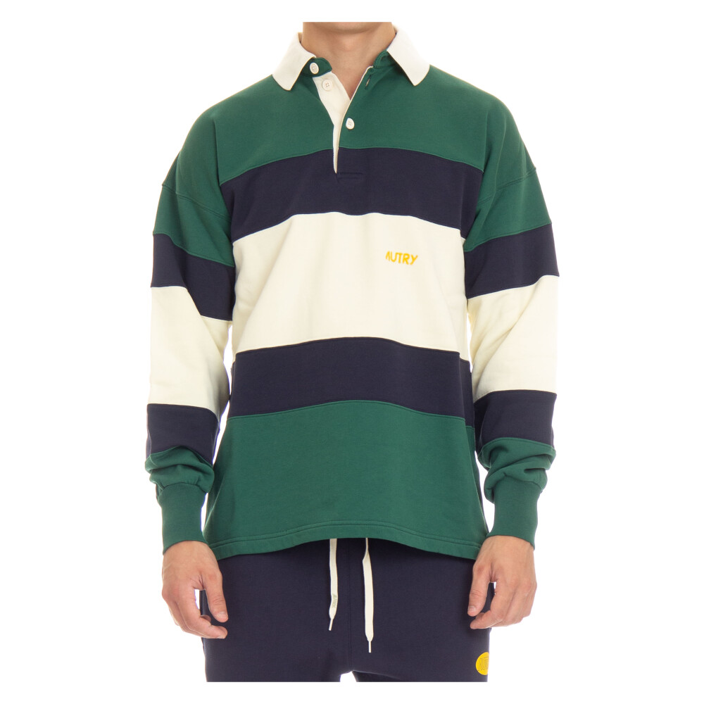 MultiColour Rugby Polo Sweater