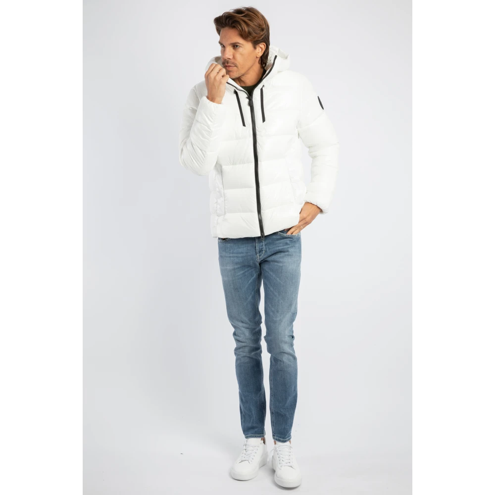 Save The Duck Maxime Hoodie in Wit White Heren