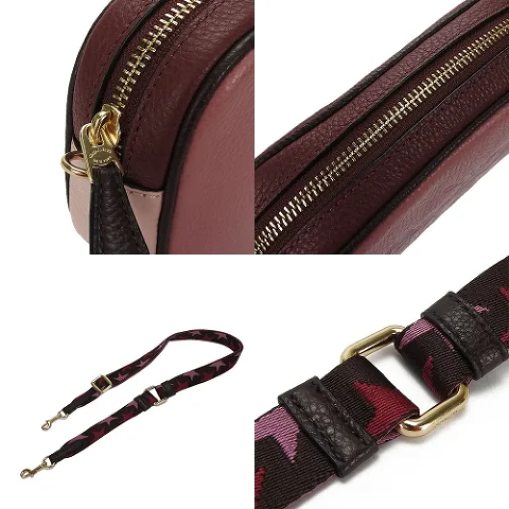 Coach Pre-owned Leather shoulder-bags Pink Dames