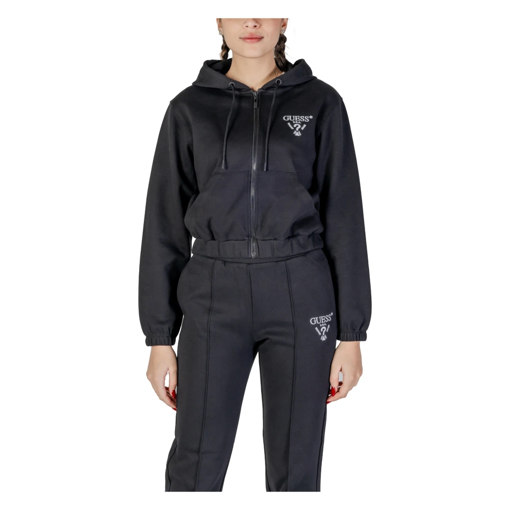 Guess Dames Capsulate Sweatshirt Lente Zomer Collectie Black Dames