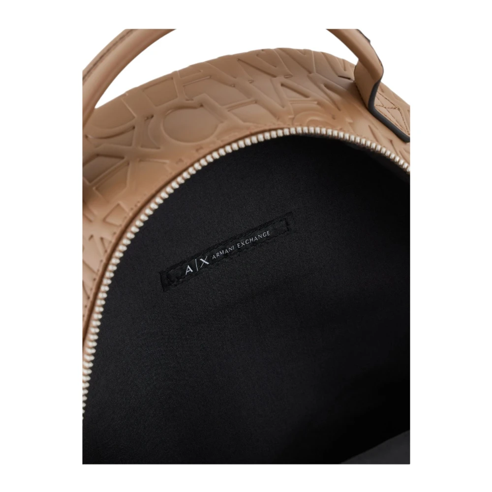 Armani Exchange Stijlvolle Rugzak voor Dagelijks Gebruik Brown Dames
