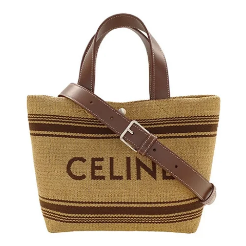 Celine Vintage Pre-owned Fabric celine-bags Brown Dames