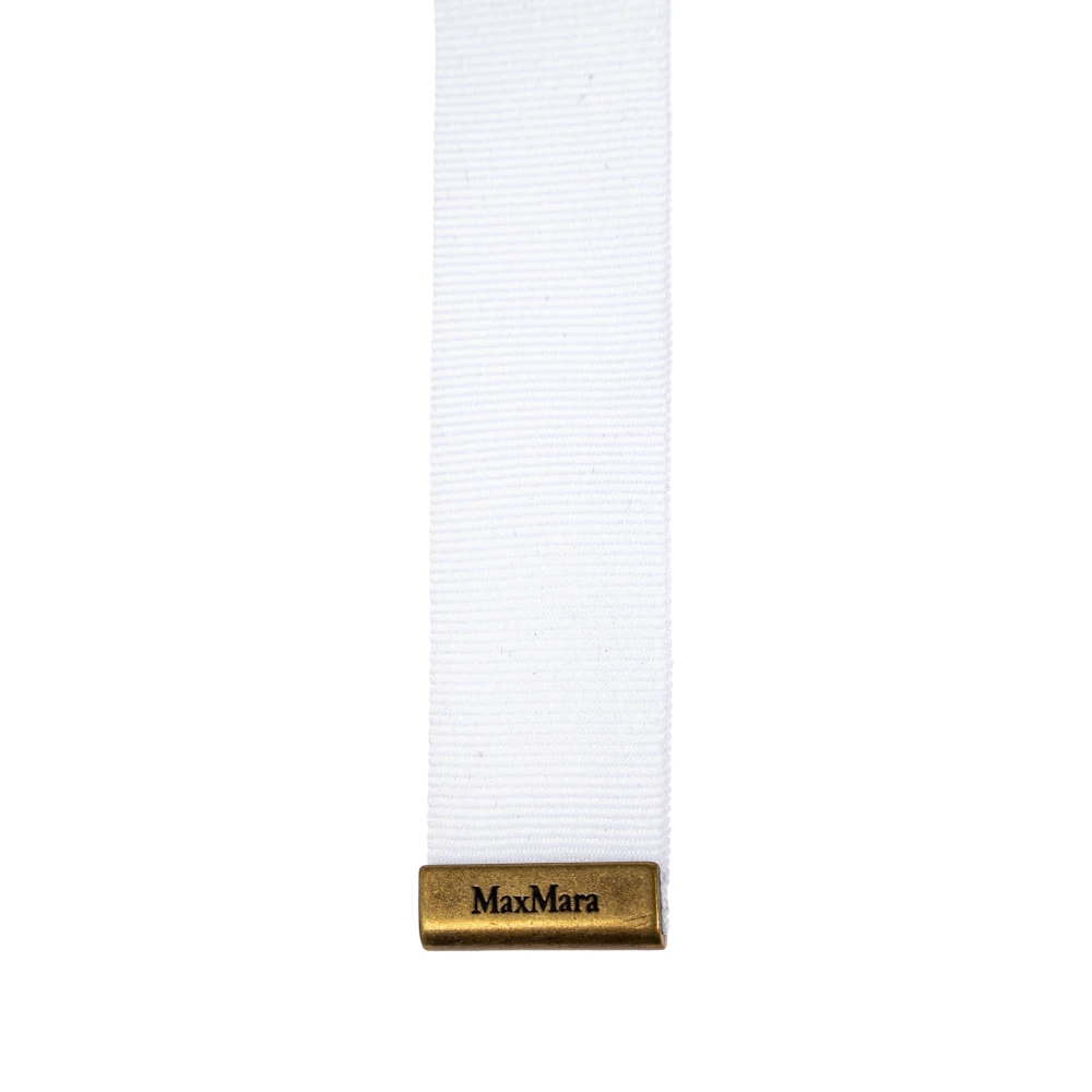 Max Mara Kraag Giro White Dames