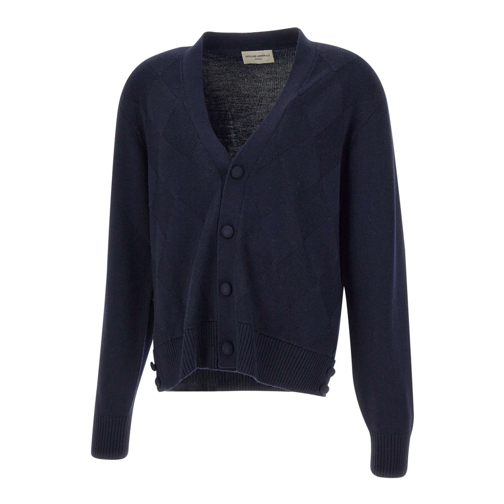 Officine Générale Stijlvolle Sweaters Blue Heren