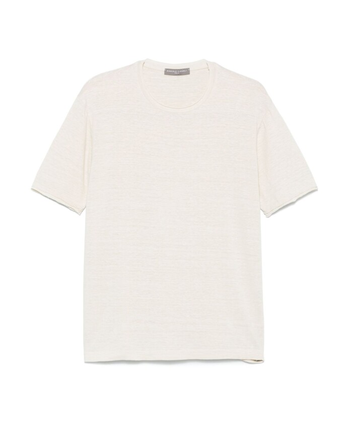 creme-linned-t-shirt