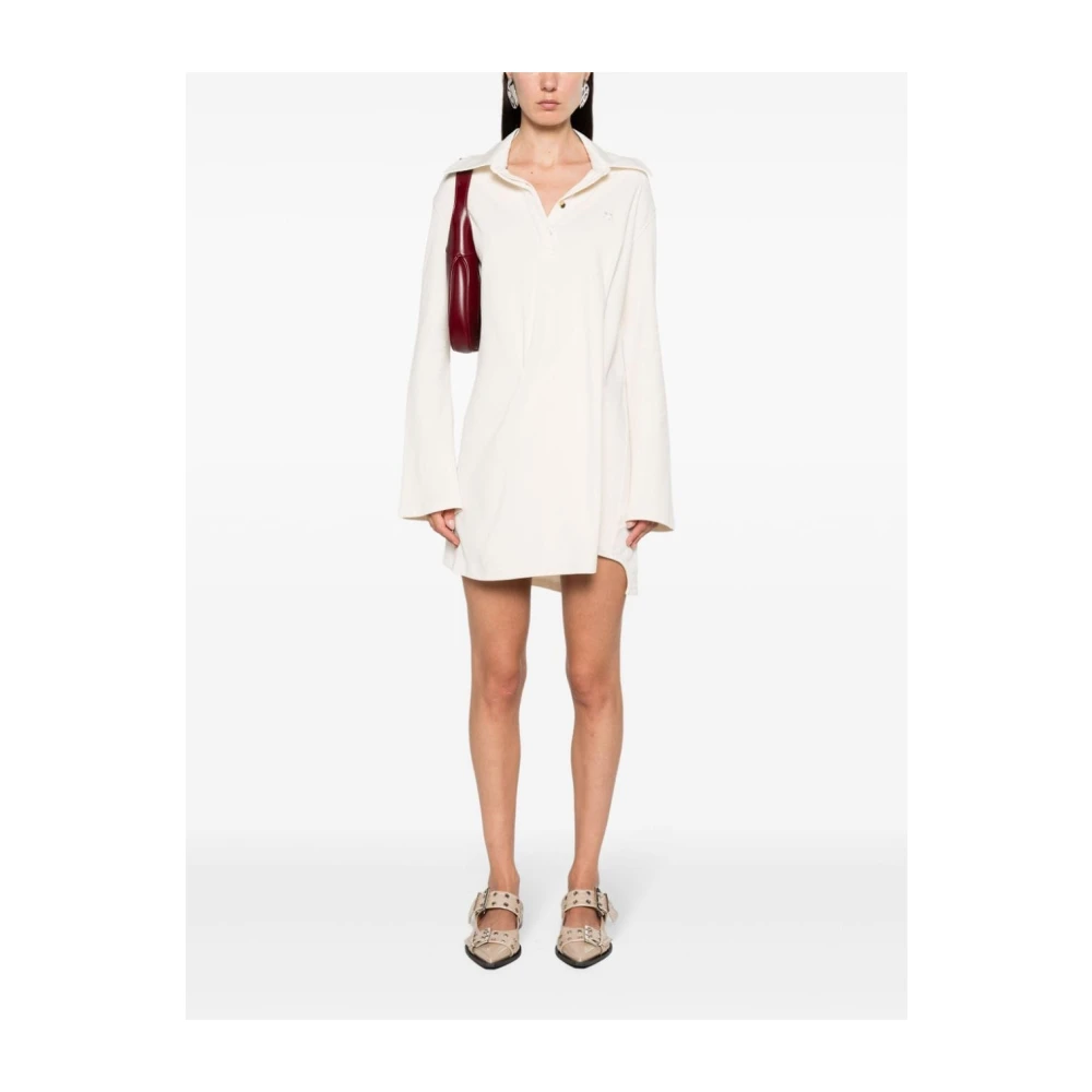 Courrèges Polo Bodysuit Beige Dames