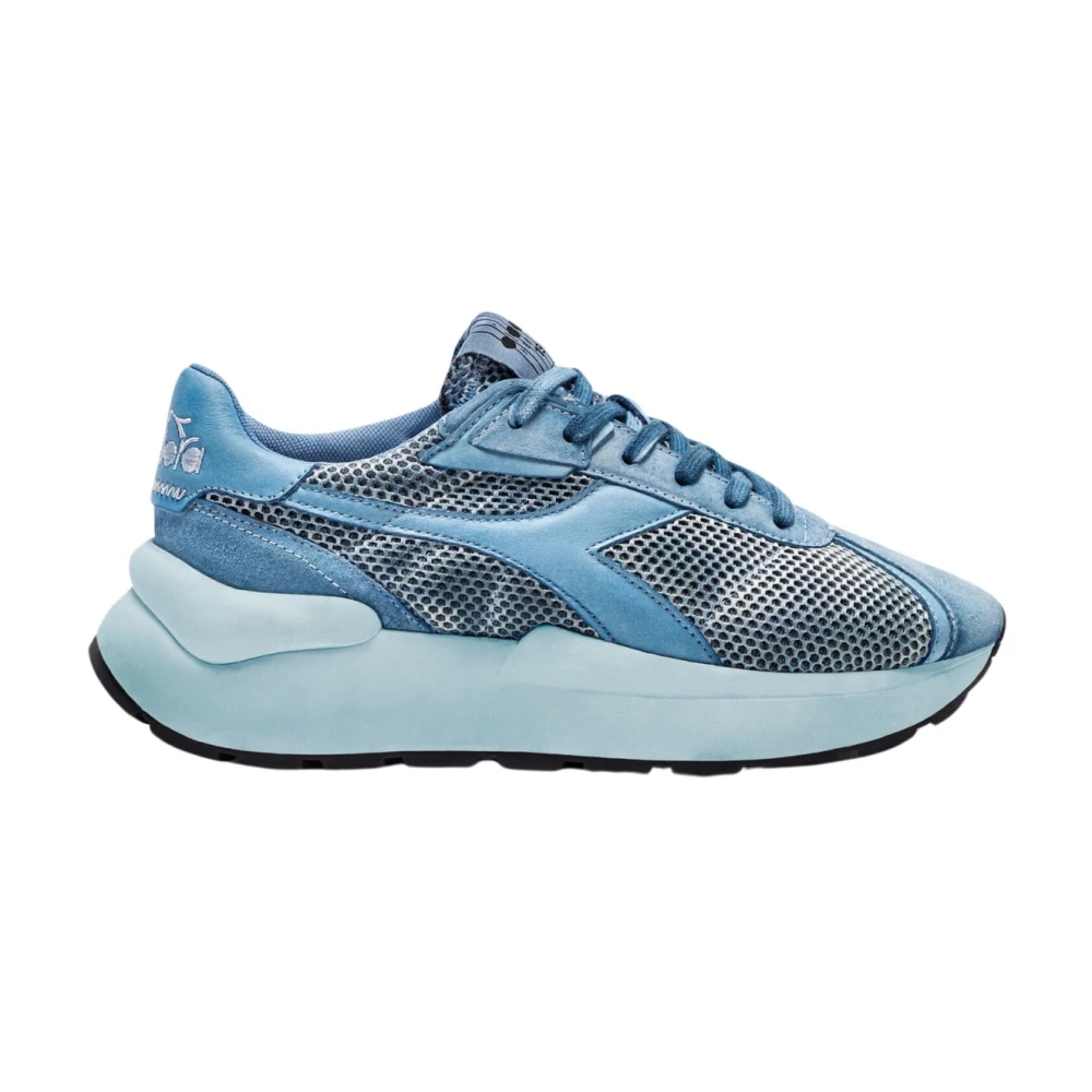 Diadora Elite Dip-Dye Sneaker Mercury Heritage Dames Schoenen Blauw