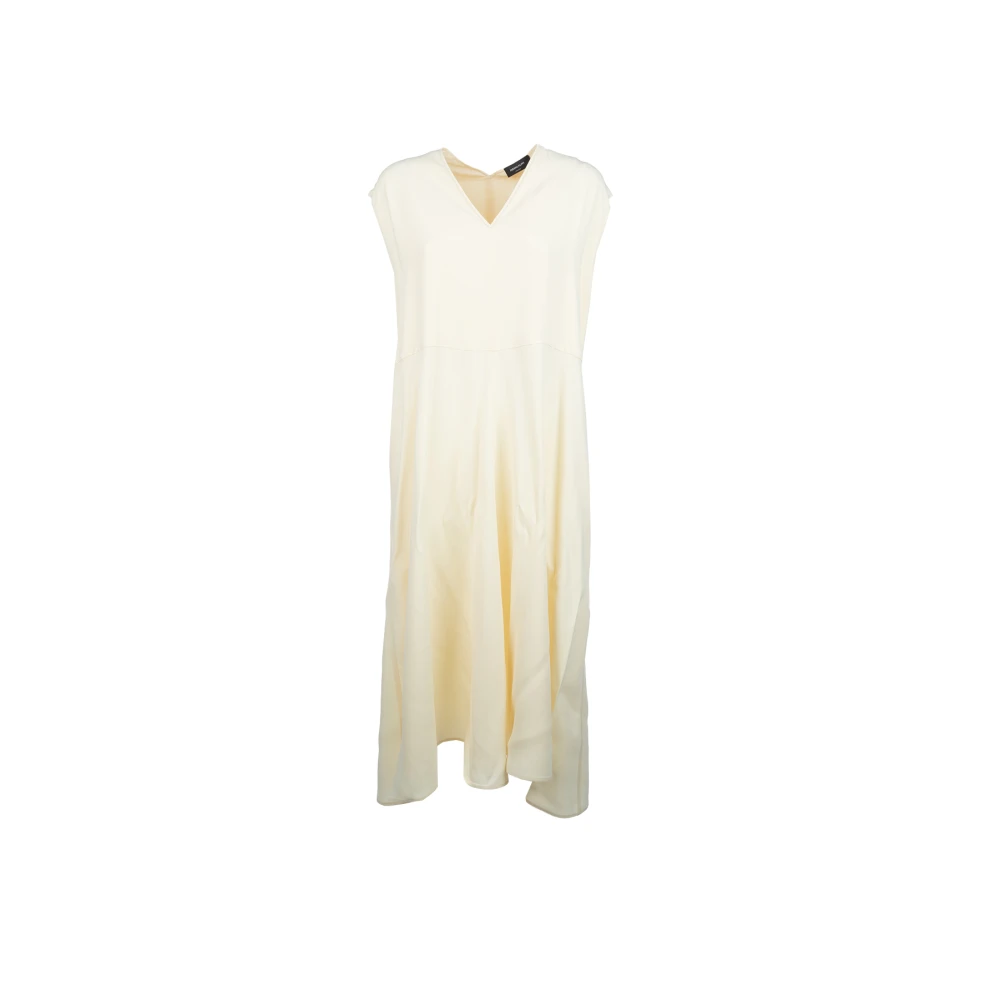 Fabiana Filippi Elegante Jurken Collectie Beige Dames