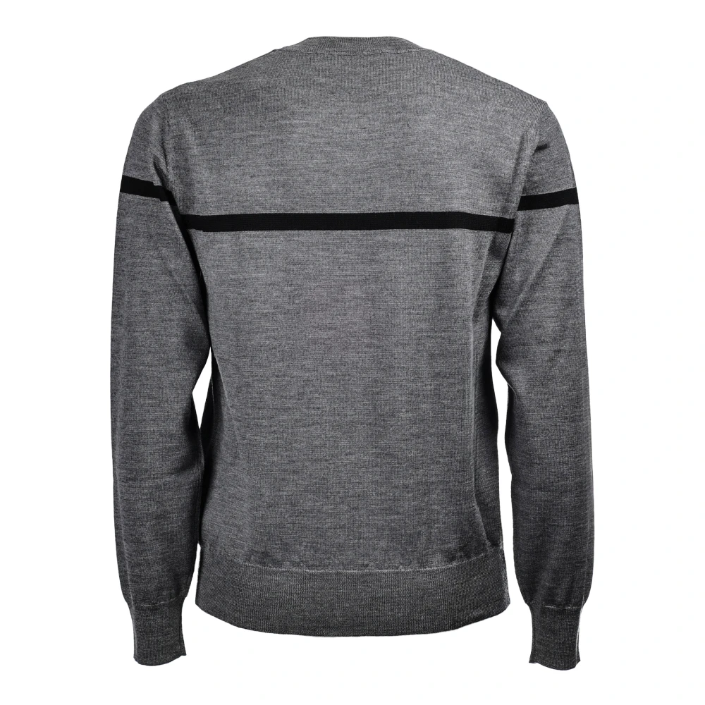Dsquared2 Moderne Regular Fit Pullover Trui Gray Heren
