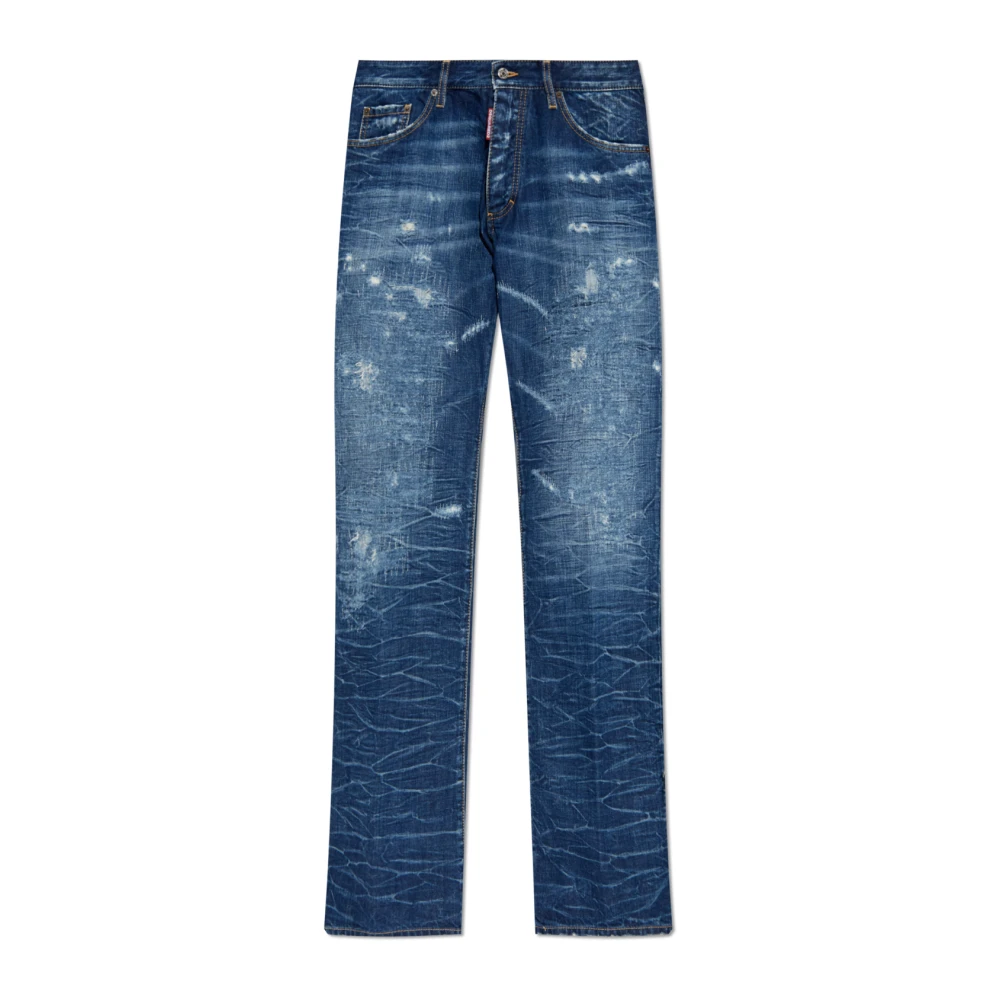 Dsquared2 Blue Jeans The American - Male - Straight Fit Jeans - Xl - Jeans
