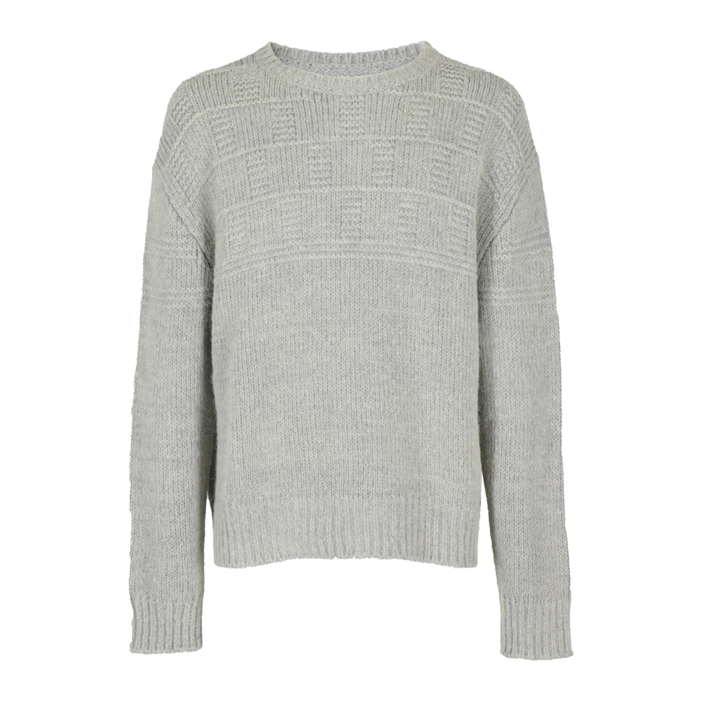 MM6 Maison Margiela Crewneck Sweater Gray Heren