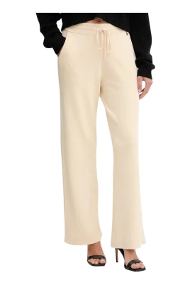 Stickade sweatpants