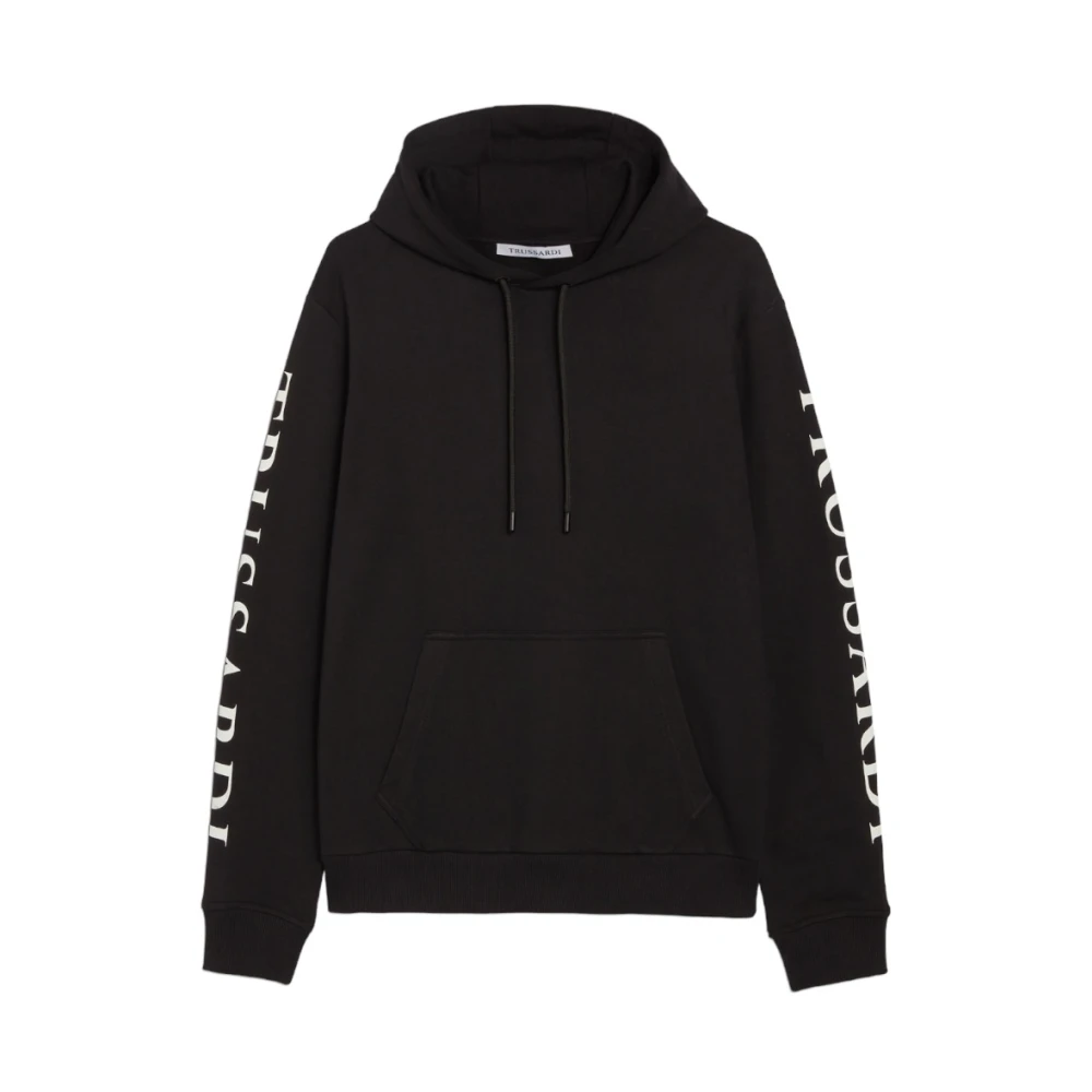 Trussardi Hoodies Black Heren