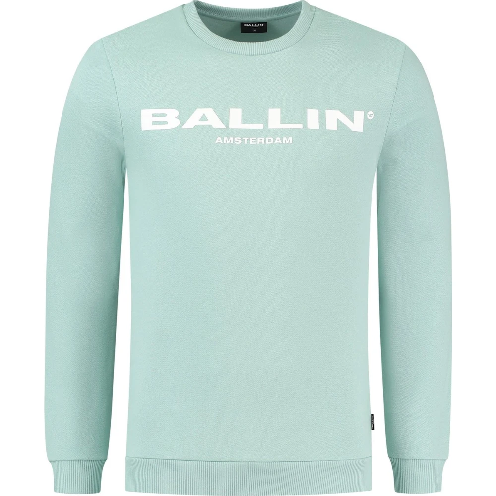 Ballantyne Originele Logo Sweater Groen Green Heren