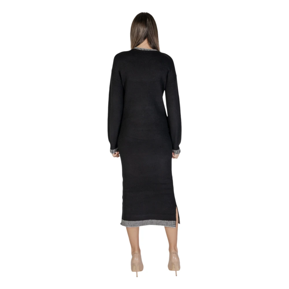 Vila Herfst Winter Dames Jurken Collectie Black Dames