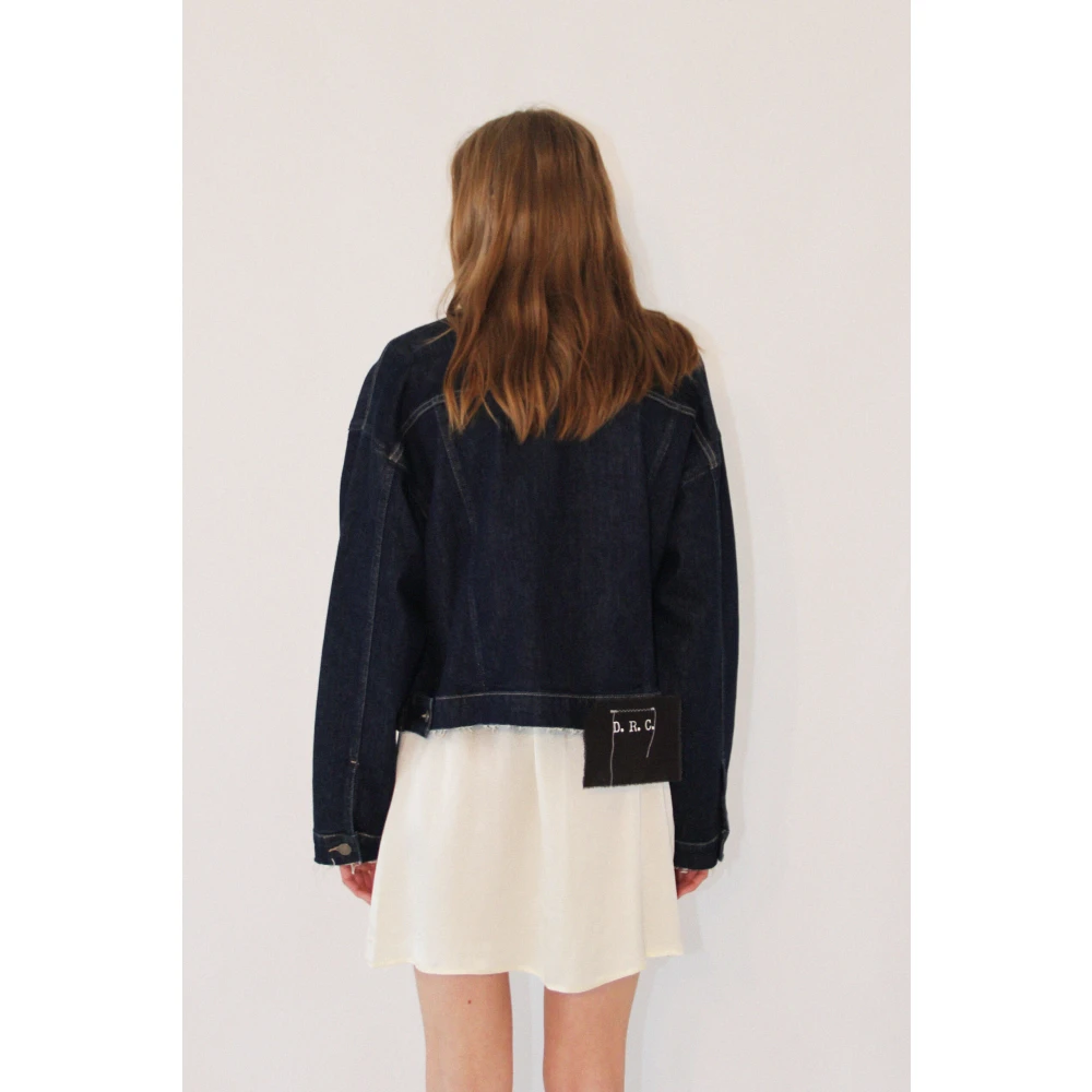 Designers Remix Miles Cut Jacket Blue Dames