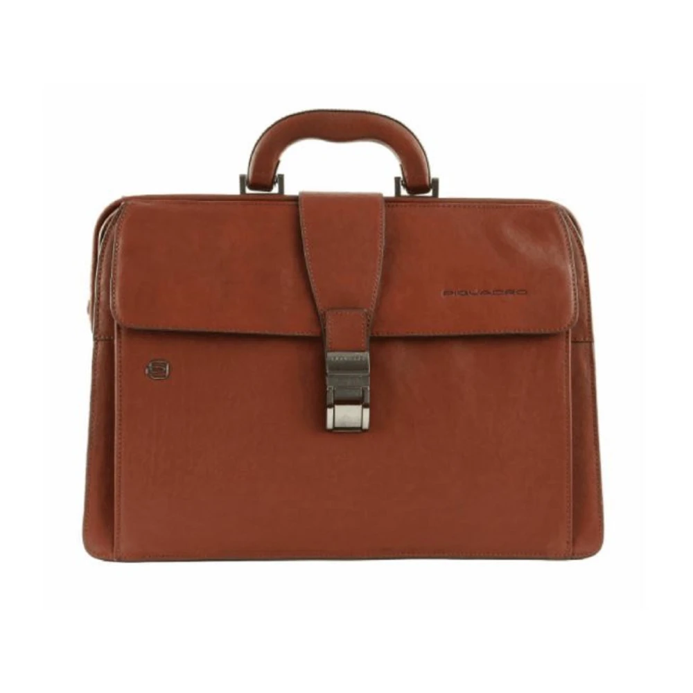 Piquadro Men's Brown Laptop Bags & Cases, One Size, Doctor's Bag