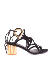 Sandalen met hoge hakken