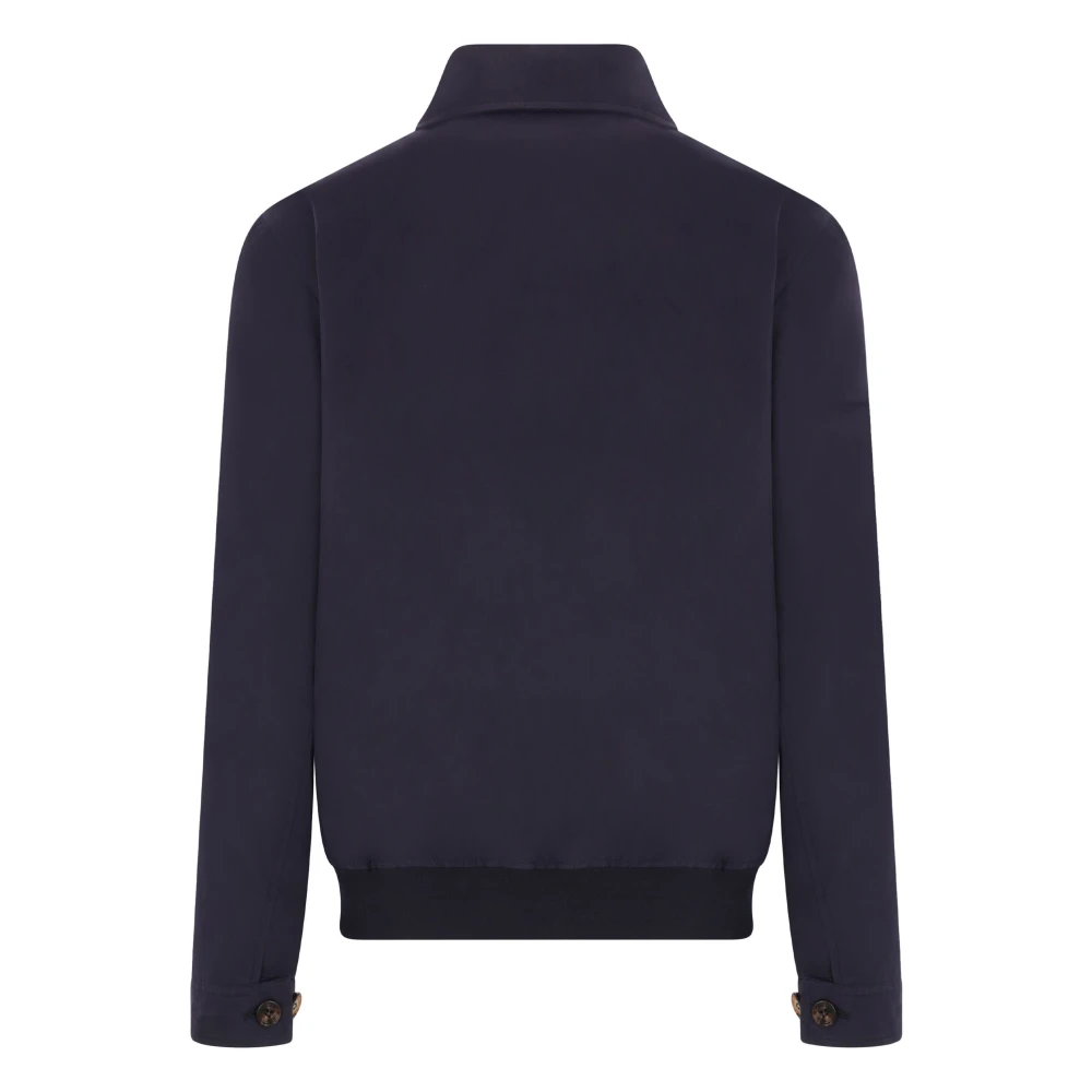 BRUNELLO CUCINELLI Blauwe Jas voor Mannen Blue Heren