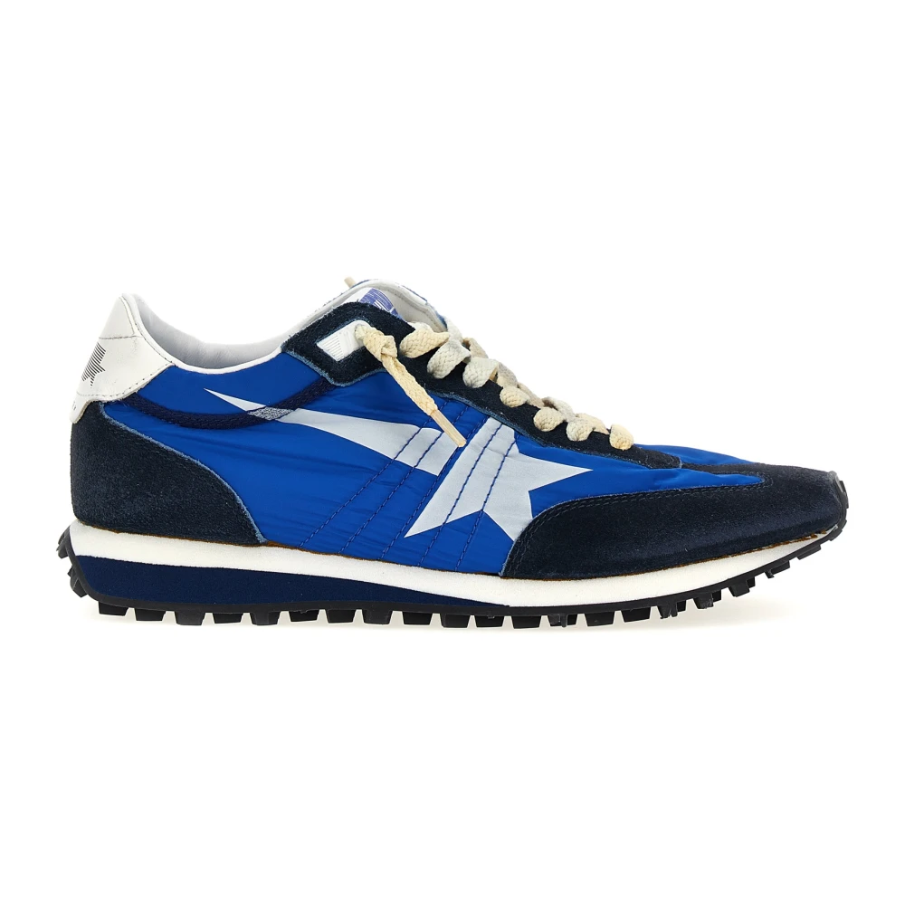 Golden Goose Blå Running Marathon M77 Sneakers