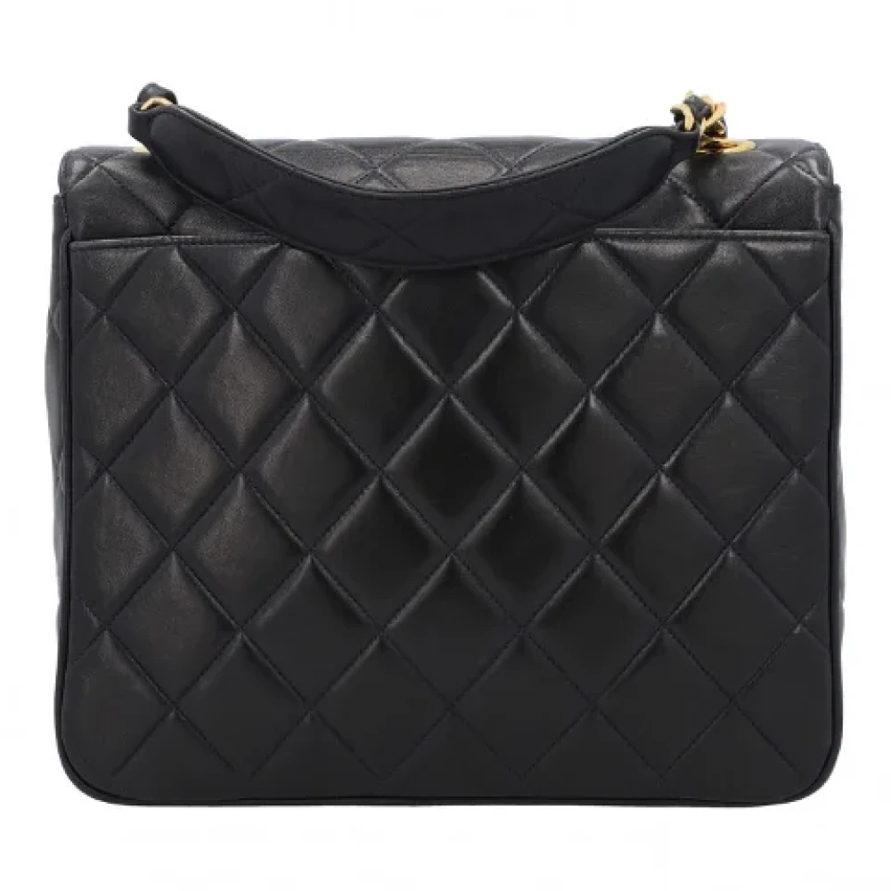 Chanel Vintage Pre-owned Leather chanel-bags Black Dames